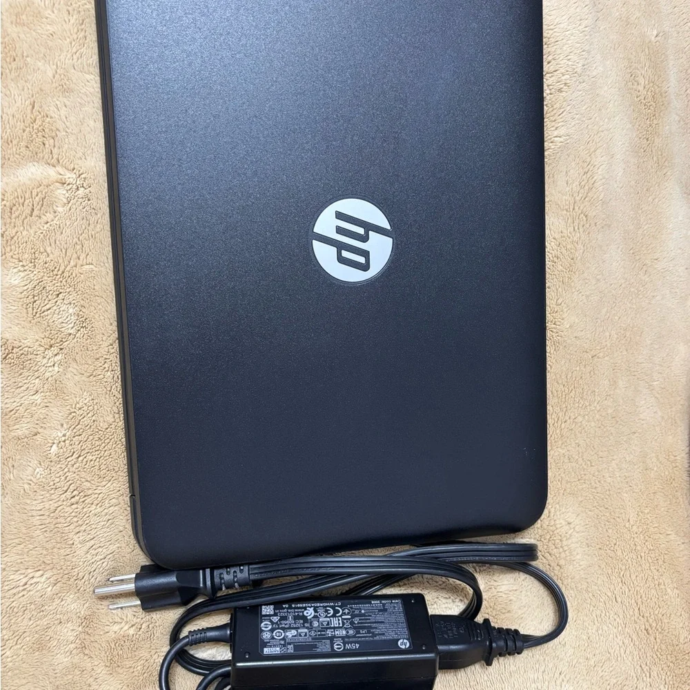 HP Laptop - Black and Silver